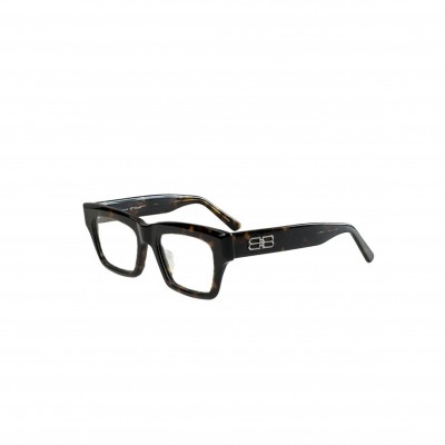 BALENCIAGA RECTANGLE FORM WITH LOGO GLASSES FRAME 